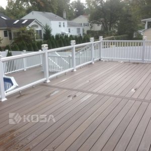 Balcony composite decking