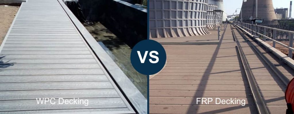 WPC Decking Vs. FRP Decking